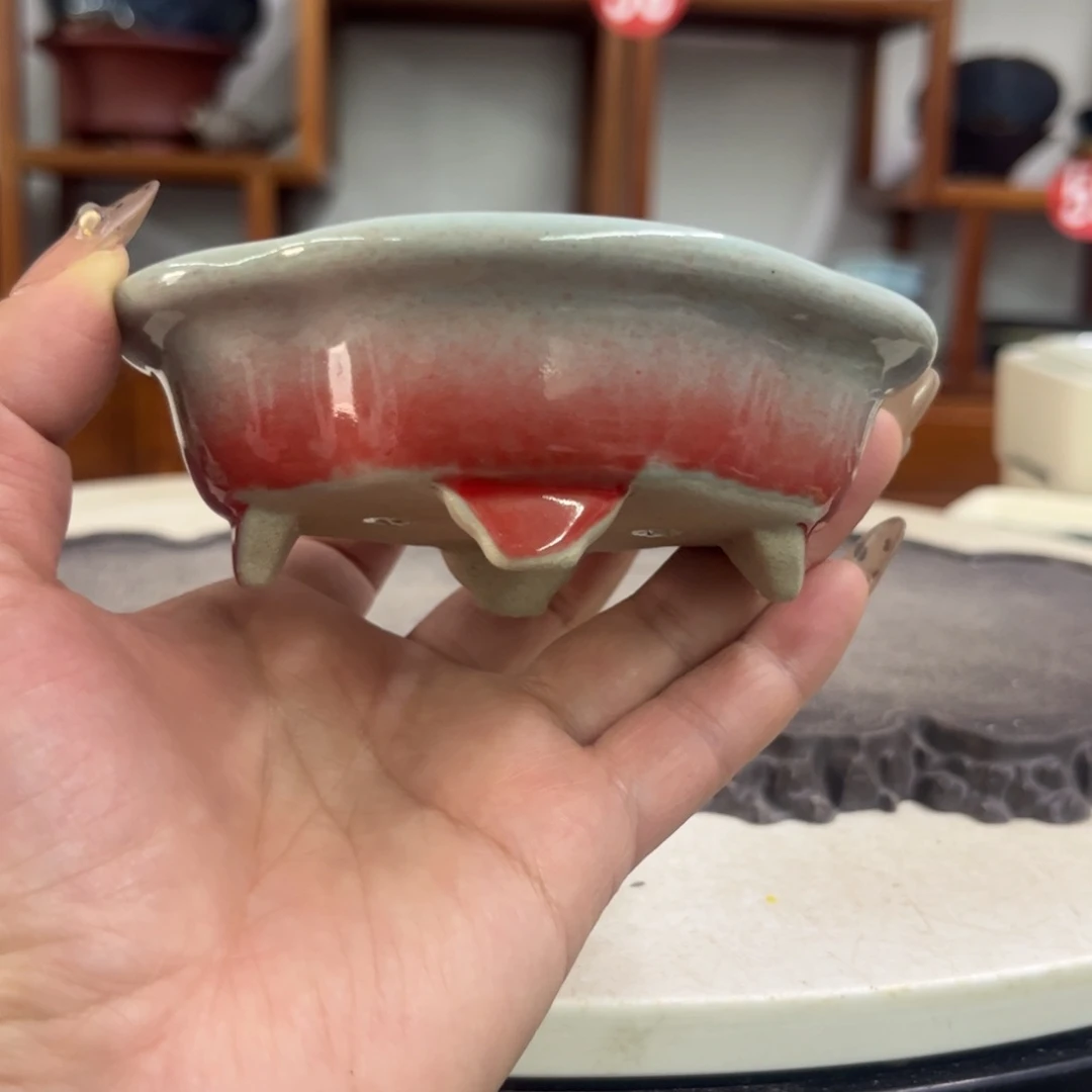 紫砂花盆瑕疵3.5-10.5-8。。。