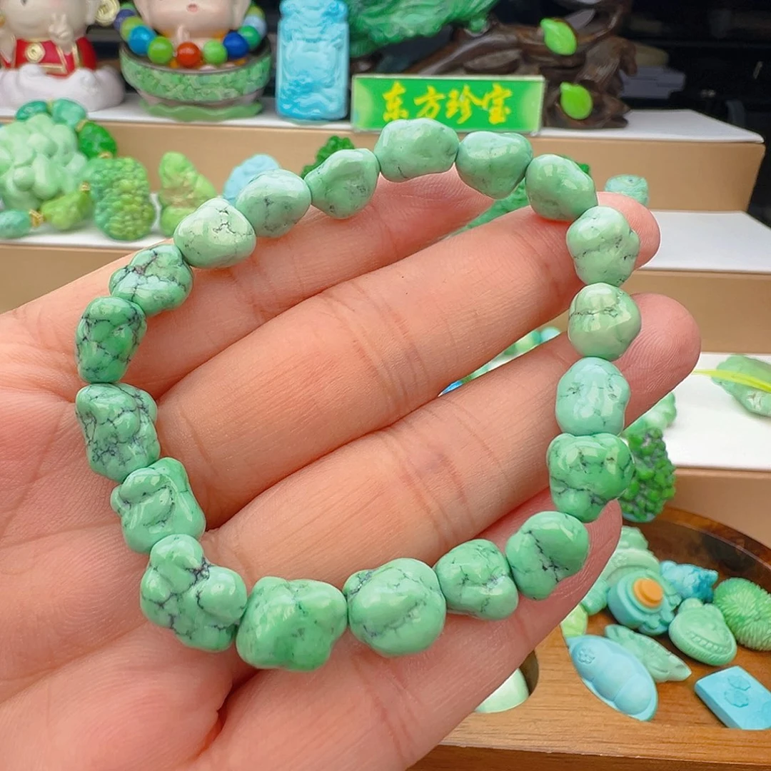 未镶嵌绿松石项链