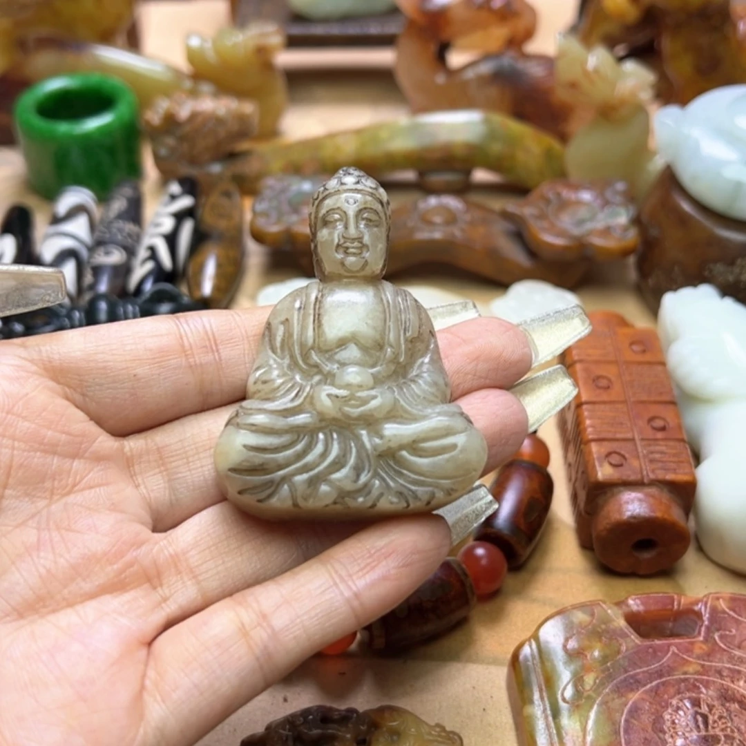 【闪购商品】蛇纹石玉颈饰未镶嵌