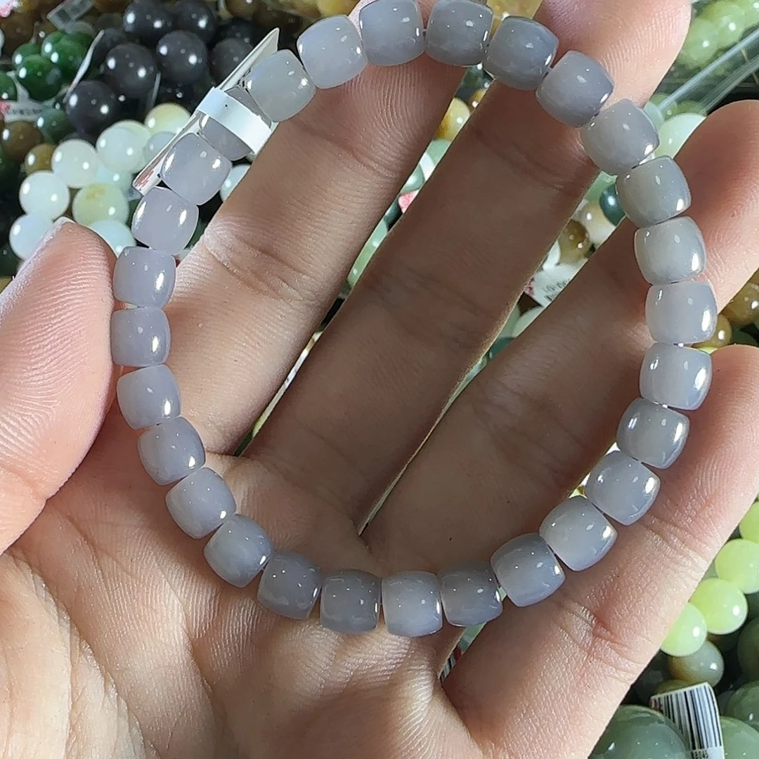 和田玉手链未镶嵌56