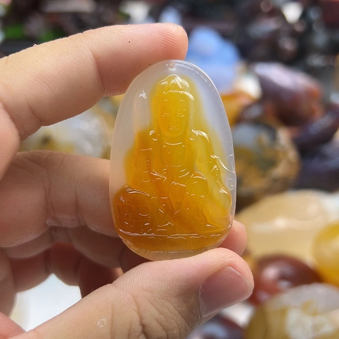 玛瑙/玉髓未镶嵌颈饰