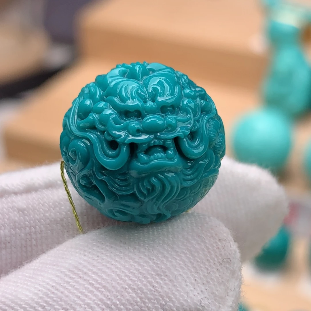 未镶嵌绿松石珠宝奇石