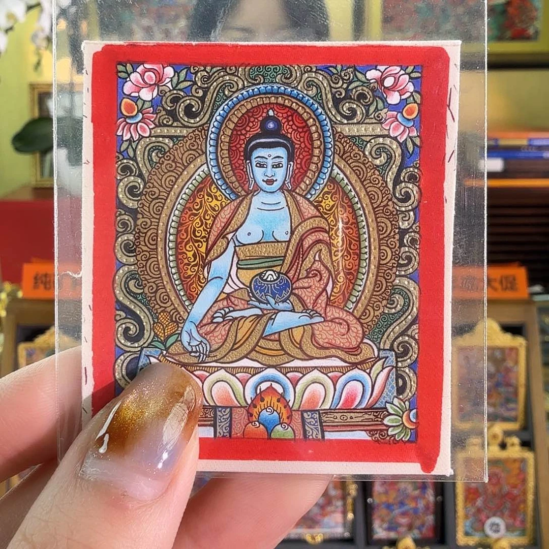 吊坠药师纯手绘维玛