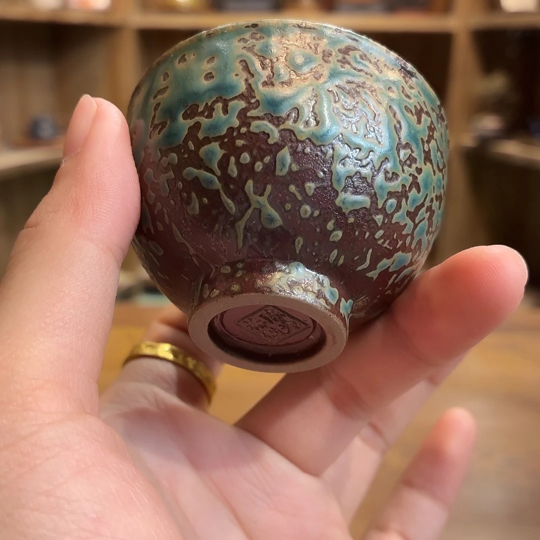 柴烧老岩泥茶器皿