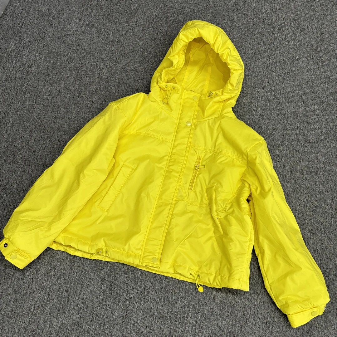 W0346春款二棉帽款夹克外套