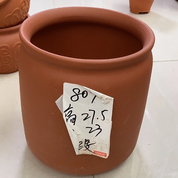 粗陶红陶绿植花盆809