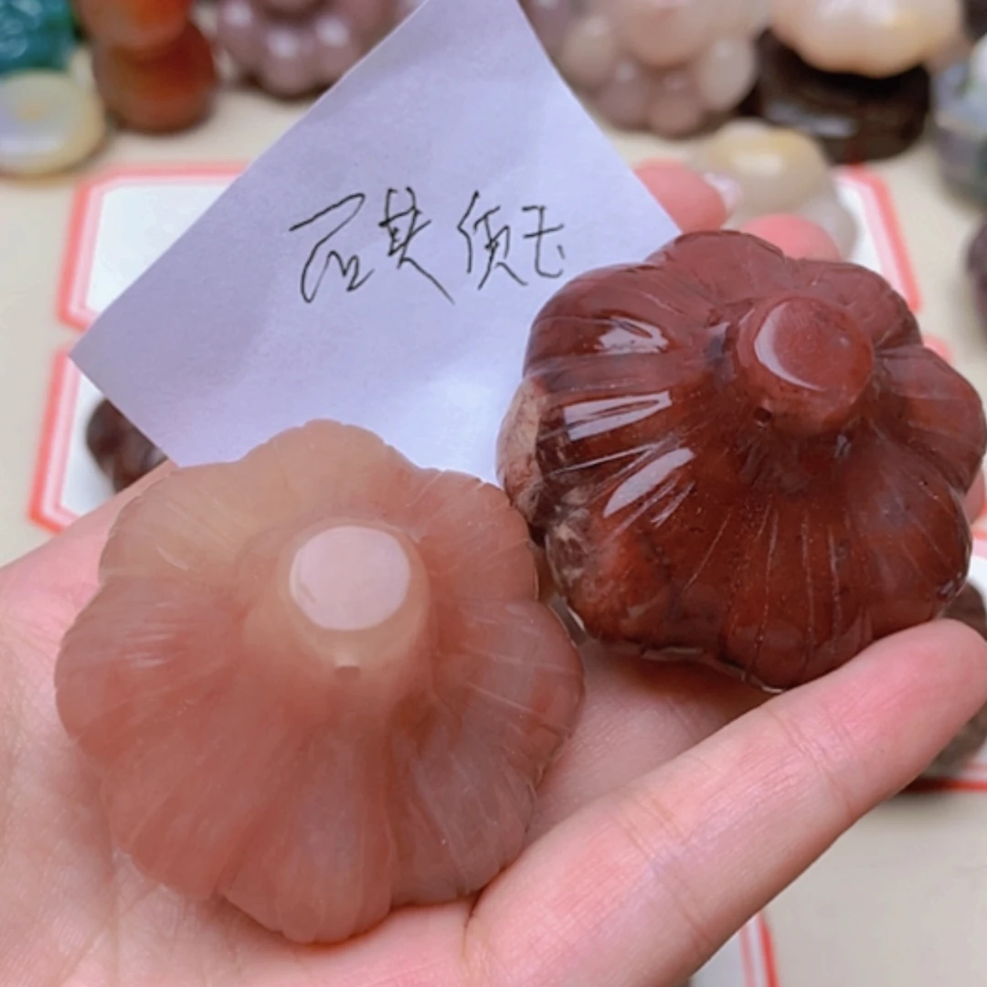 【闪购商品】未镶嵌玛瑙/玉髓珠宝半成品茉*