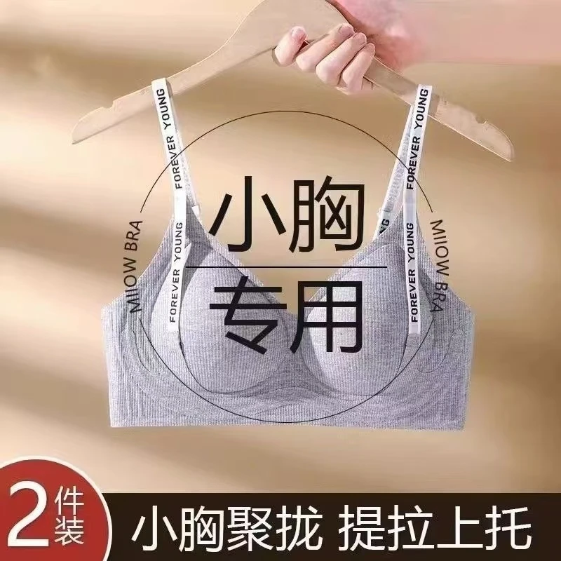 欧若风 2.0外扩内衣女聚拢小胸显大软支撑日系性感漫画胸文胸罩