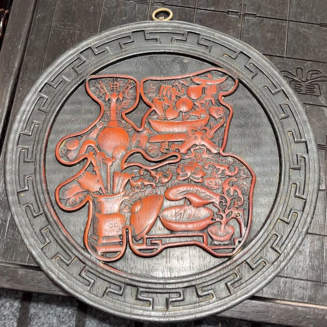 木非洲紫檀木雕牌匾挂匾