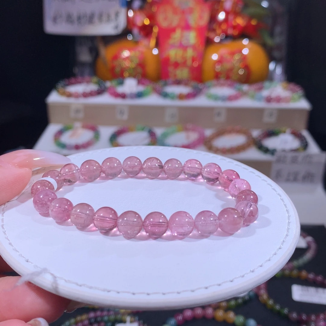 碧玺手链未镶嵌灼*碧玺