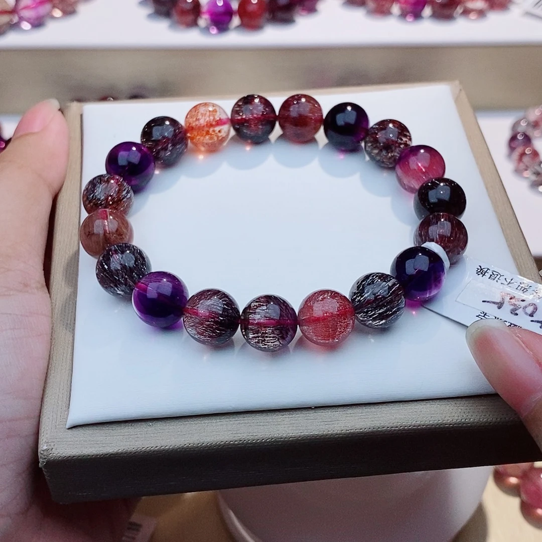 手链未镶嵌水晶黑加仑10+