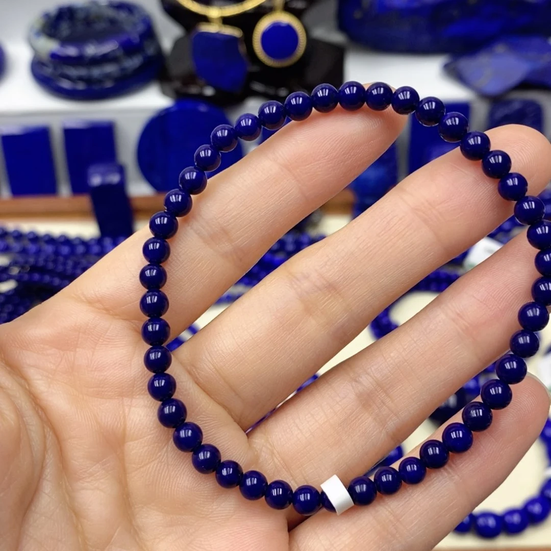 青金石手链未镶嵌红*瑰