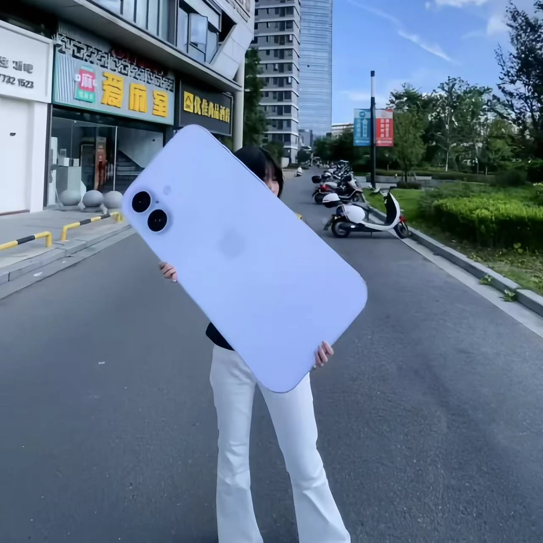 【超大苹果手机】巨无霸苹果16超大手机模型仿真电话趣味模型车摆
