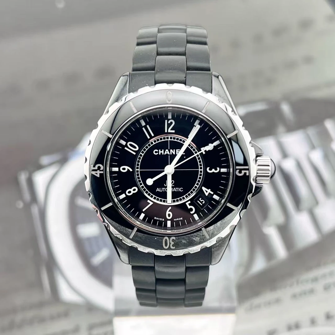 99新 Chanel/香奈儿 单表 38mm H0684 自动机械 陶瓷表壳