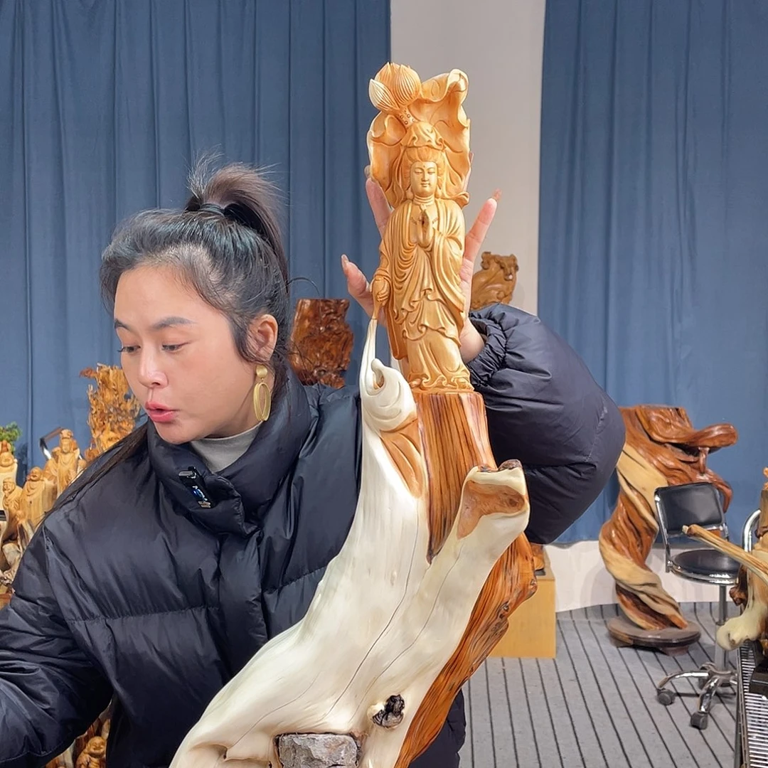 柏木（崖柏）随型摆件