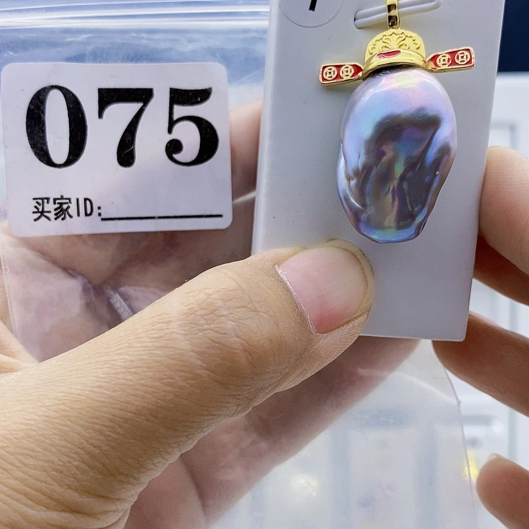 颈饰淡水珍珠钛钢