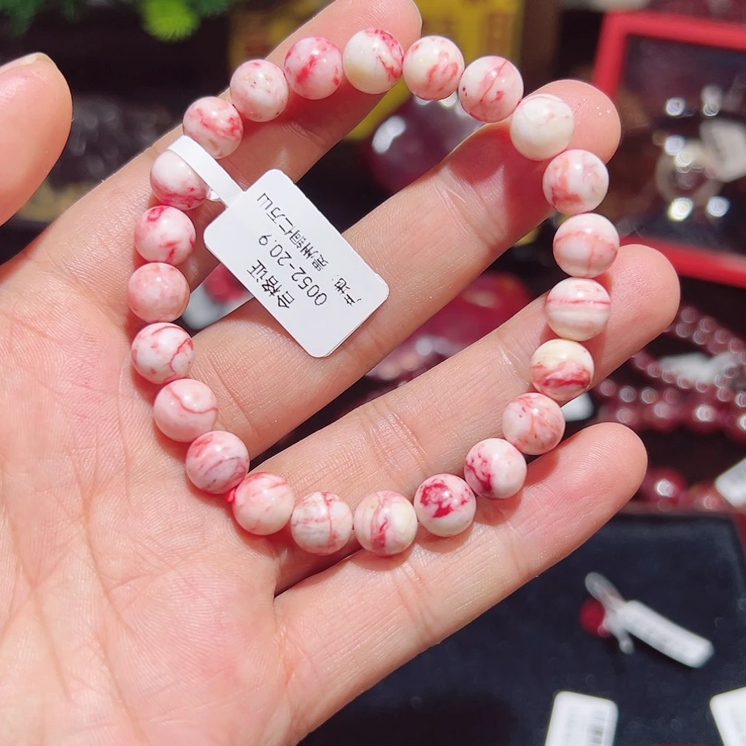 天然辰砂天然朱砂手串