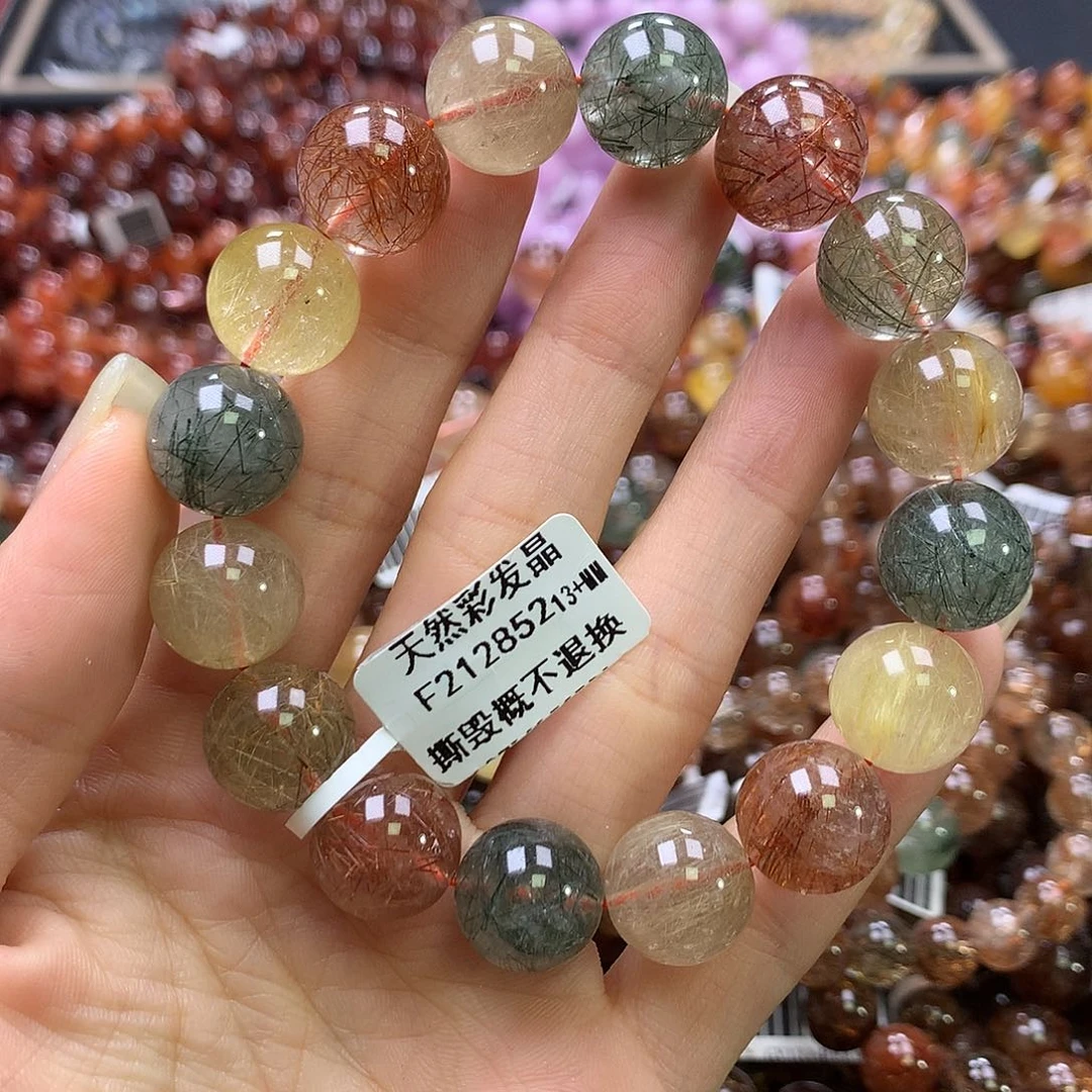 水晶手链未镶嵌，