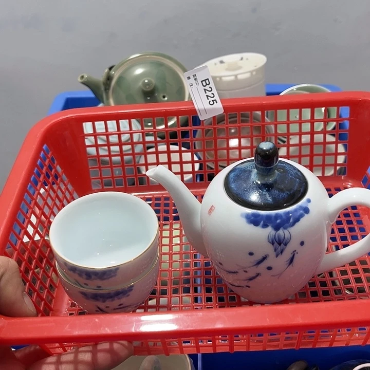 茶具默认微瑕瓷器、茶具、壶、摆件，介意勿拍
