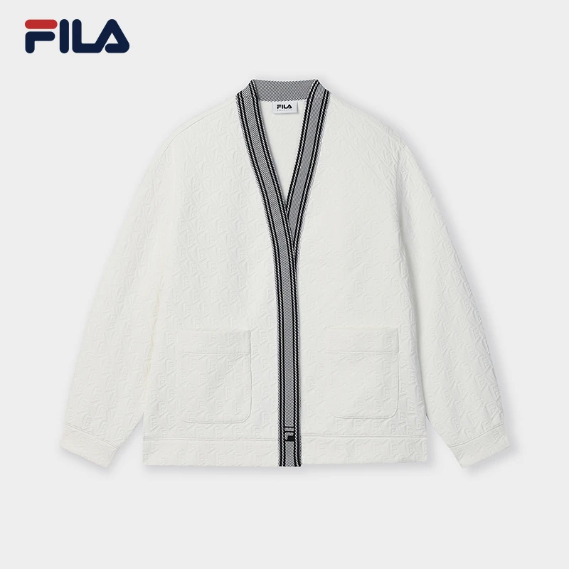 Fila/斐乐女春季新款【简约大气】宽松休闲开衫长袖外套运动休闲