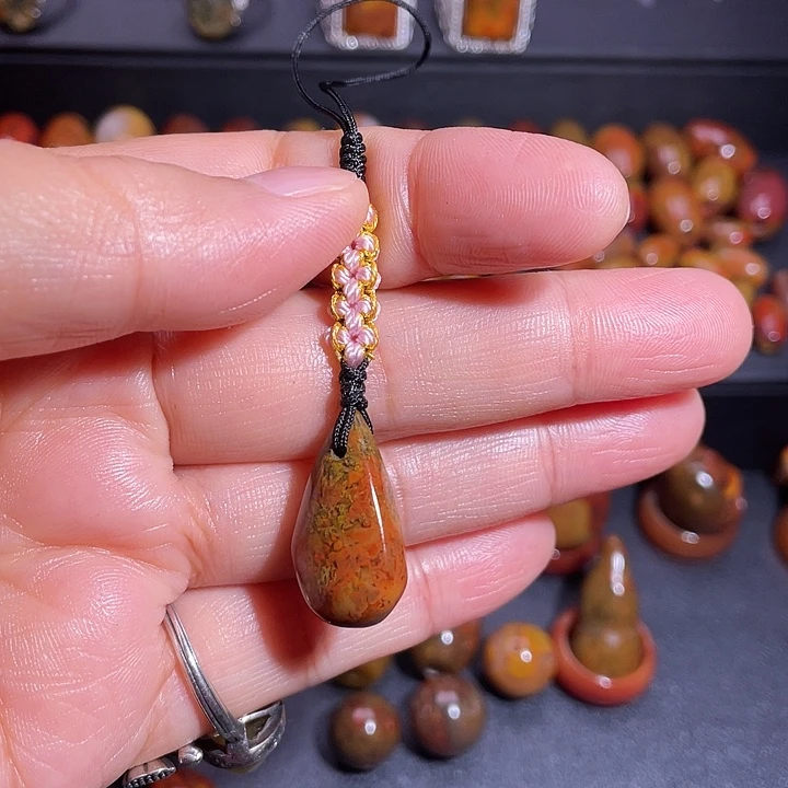 玛瑙/玉髓未镶嵌天然战国红玛瑙玉髓