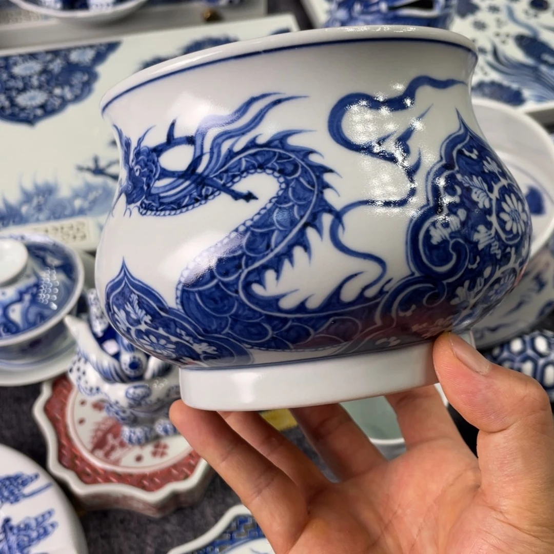 林***玉景德镇陶瓷手工手绘