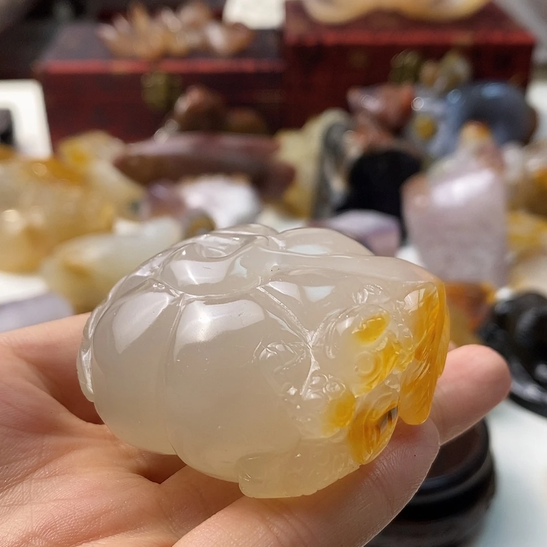 玛瑙/玉髓未镶嵌颈饰