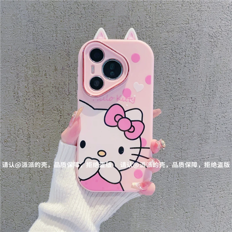 （华为Pura70系列）金属小胖妹适用华为Pura70/70pro/70pro+手机壳