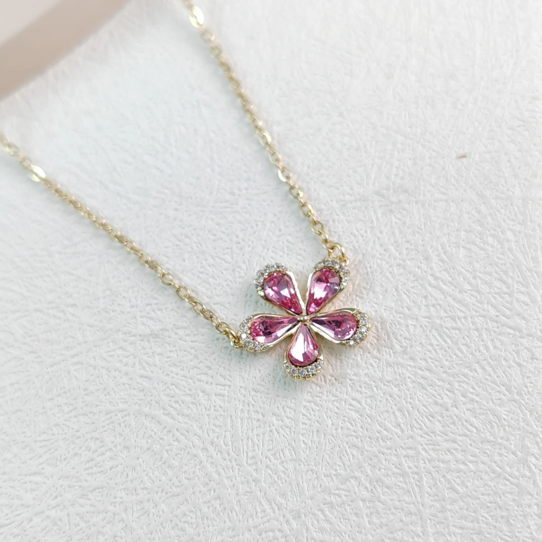 XUPING/旭平首饰 合金项链  春日焕新气质时尚花花GDJ X000939354