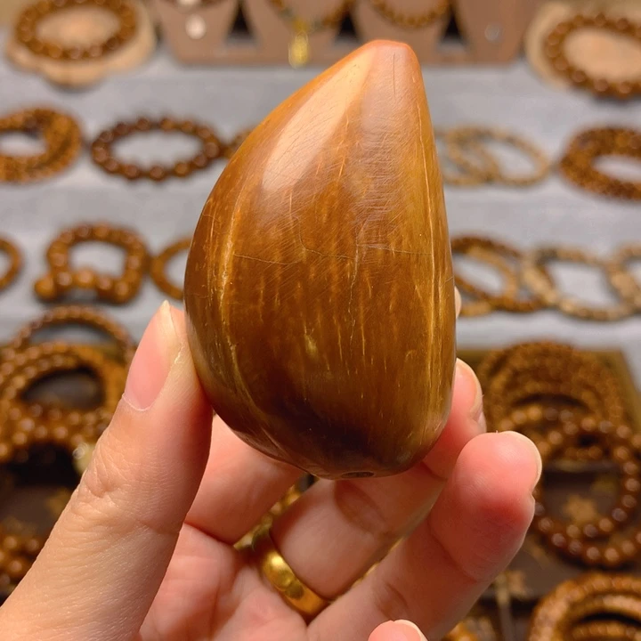 果皮天然库克精挑原果手把件