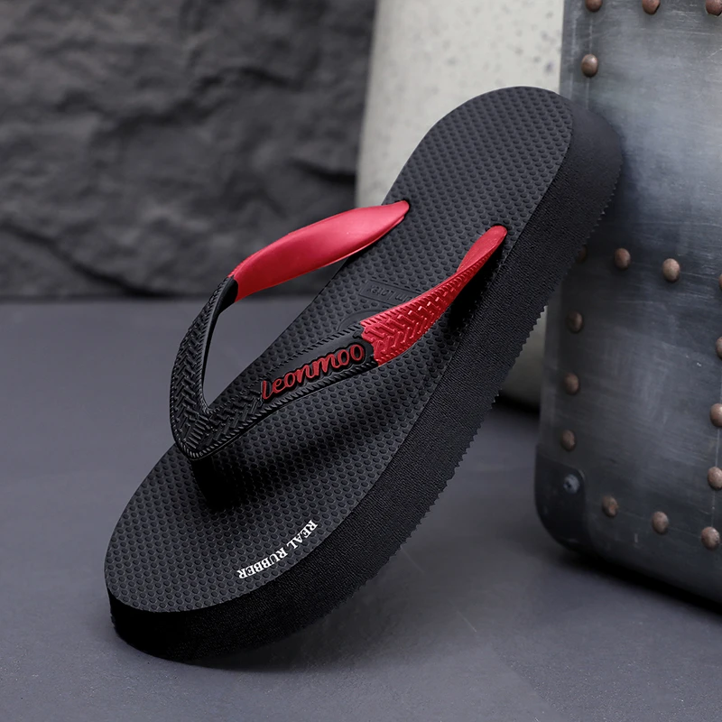 加厚正宗泰国橡胶人字拖男士拖鞋男拖鞋子软底2025新款外穿夏季潮