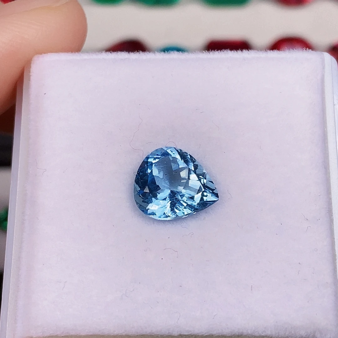 海蓝宝石裸石2.5ct