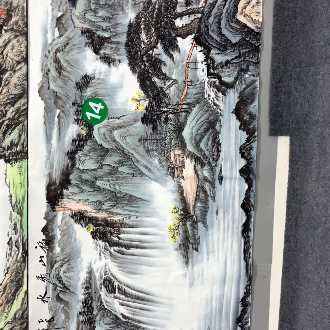 国画国画作品老师手绘
