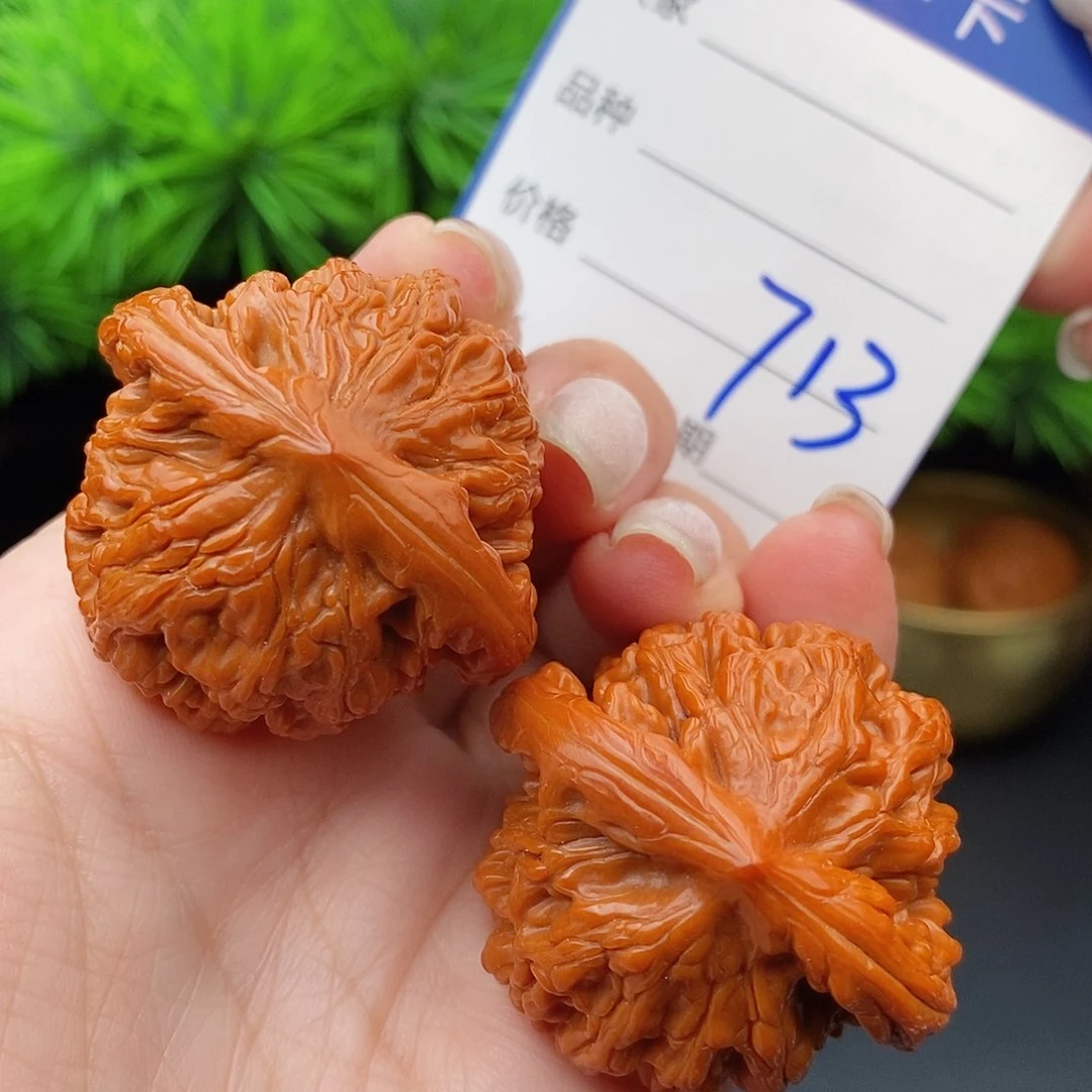 文玩核桃把件39虎头713