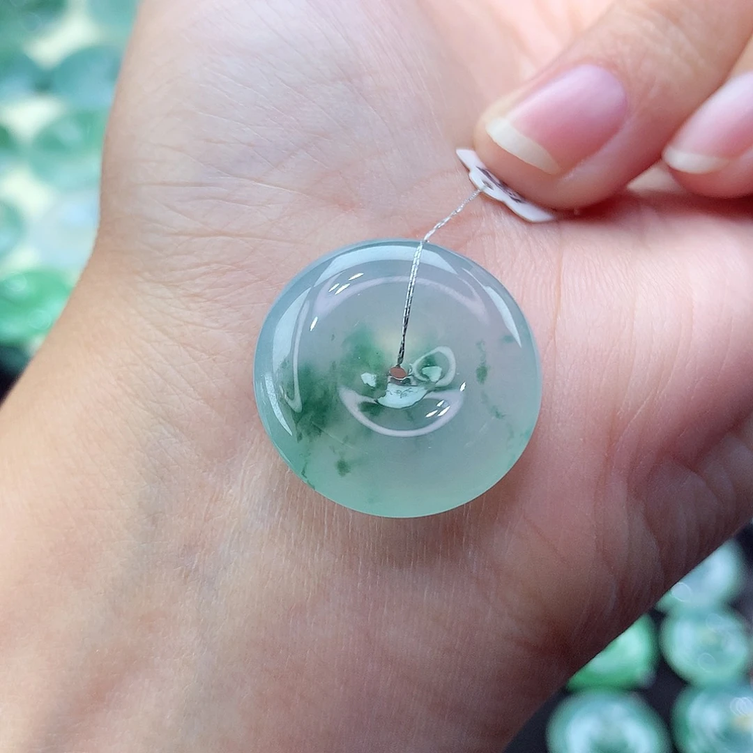 翡翠颈饰未镶嵌72尺寸22.5/6.0