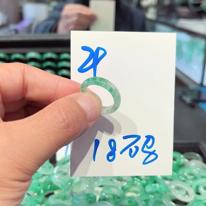 石英质玉未镶嵌戒圈