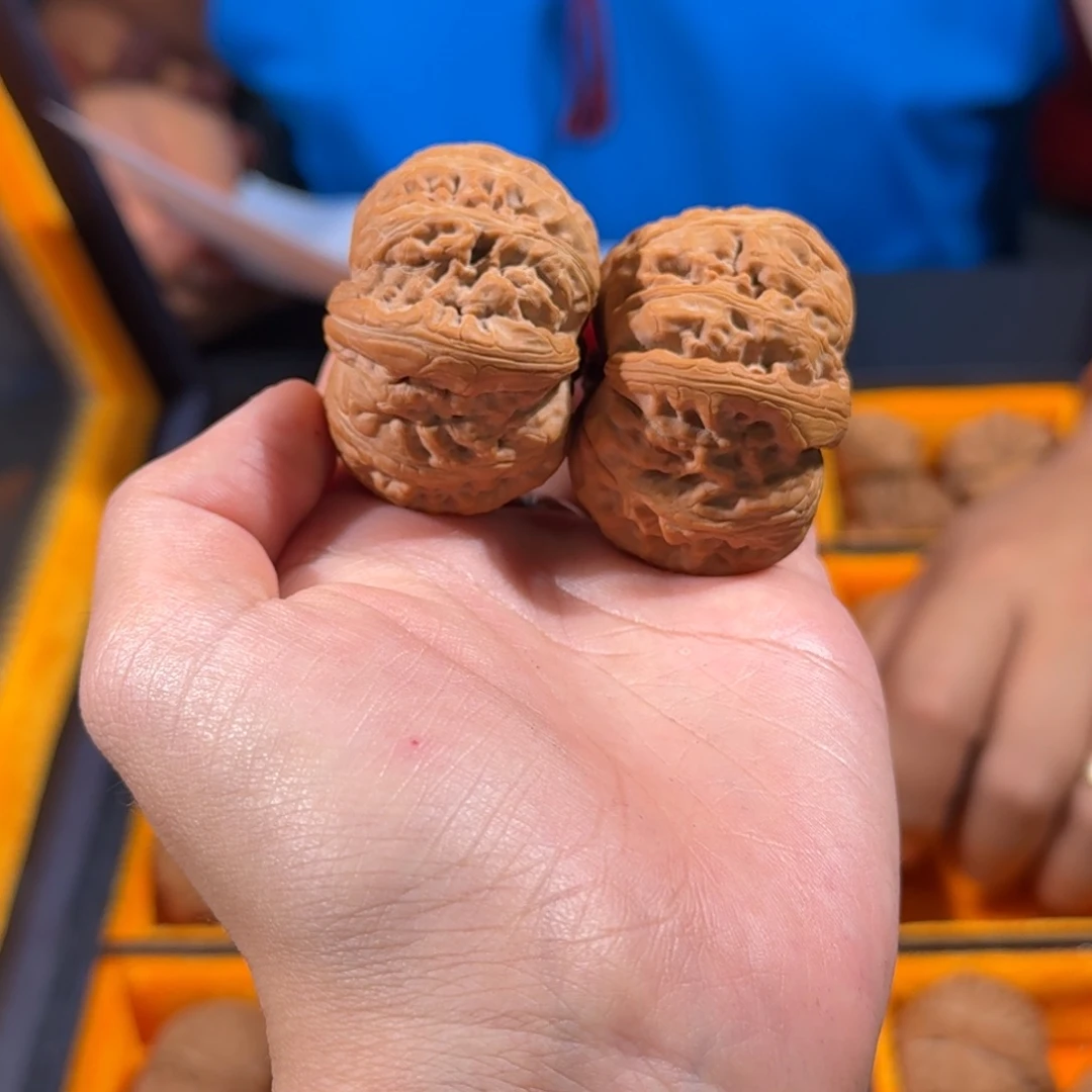 文玩核桃把件231号42mm平谷元宝