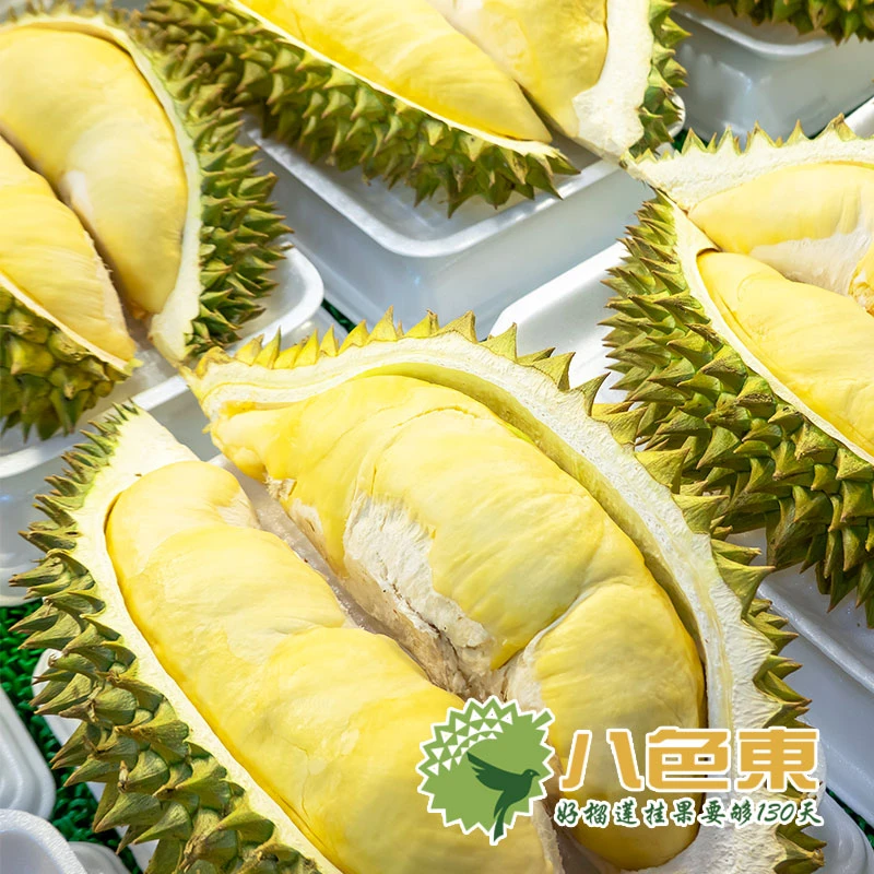 【八色東】泰国液氮榴莲切片 鲜切榴莲 双A果自然熟30年老果树榴莲