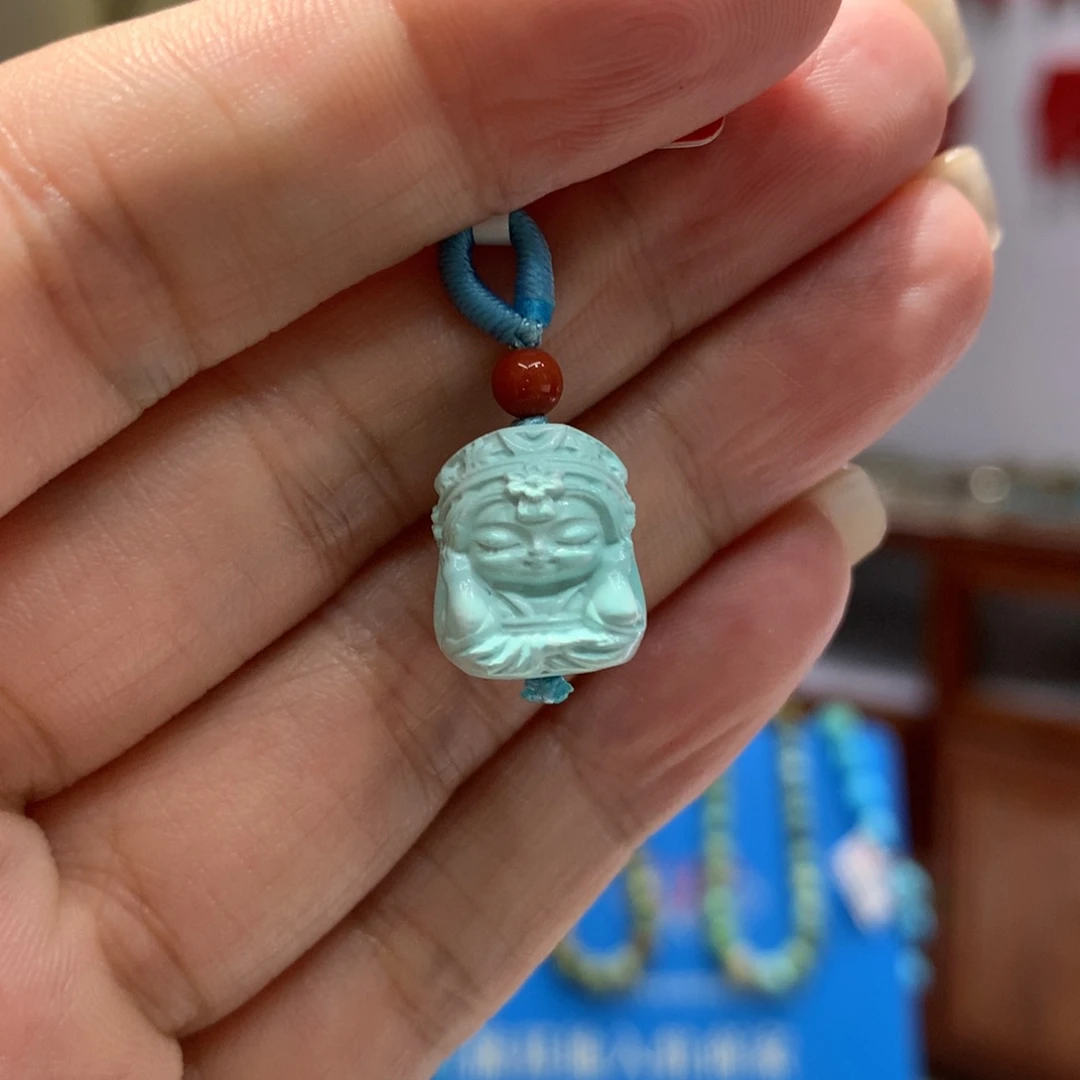 绿松石未镶嵌配饰