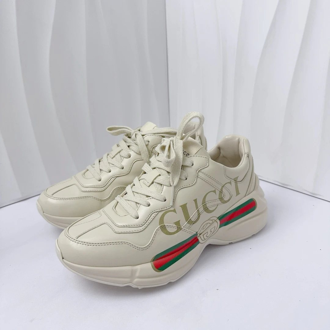 99新 GUCCI/古驰 38.5码/Gucci 古驰/经典腰带老爹鞋/99新