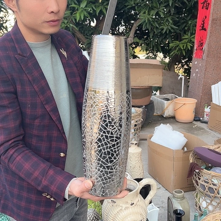 瓶高度42厘米口径7厘米微瑕捡漏