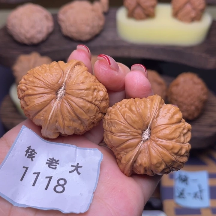 把件文玩核桃南瓜39.1118