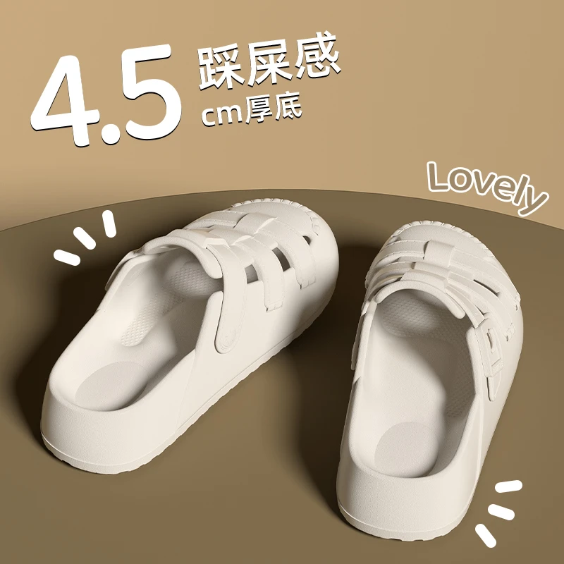 软底休闲居家女士勃肯洞洞鞋防滑夏季新款户外时尚透气耐磨凉拖鞋