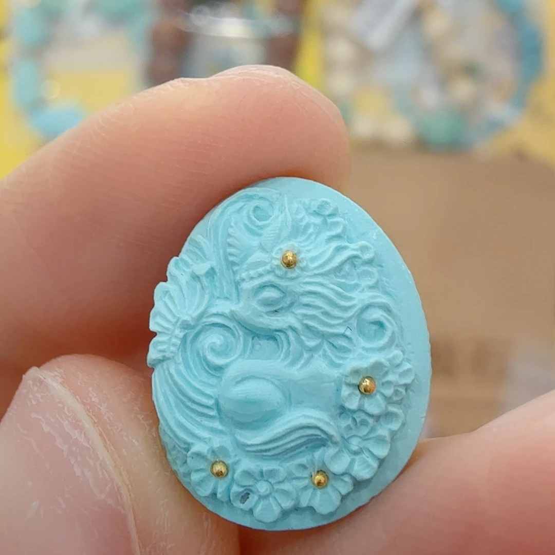 绿松石未镶嵌珠宝奇石