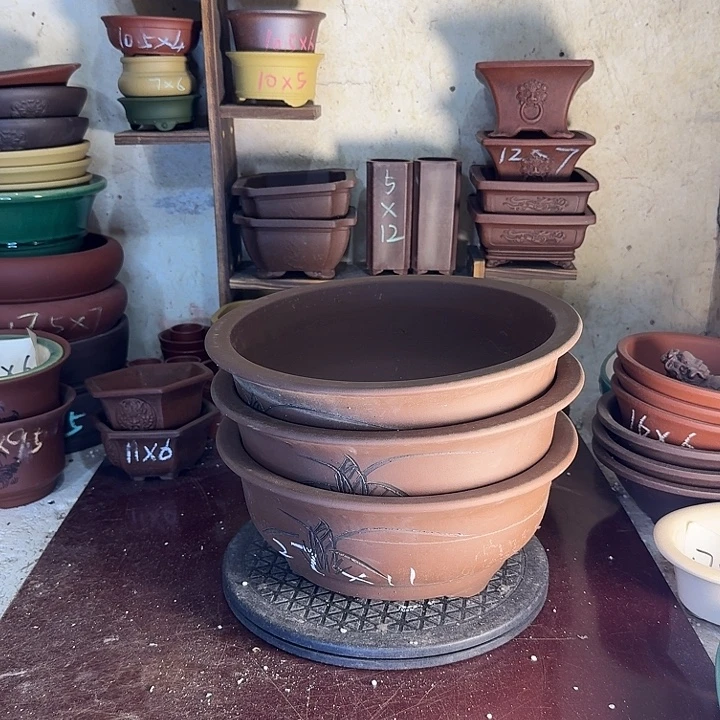 宜兴市紫砂花盆手工制作