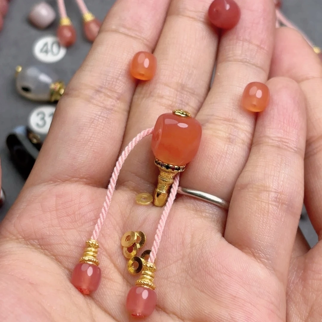 稳***福玛瑙/玉髓文玩配饰未镶嵌