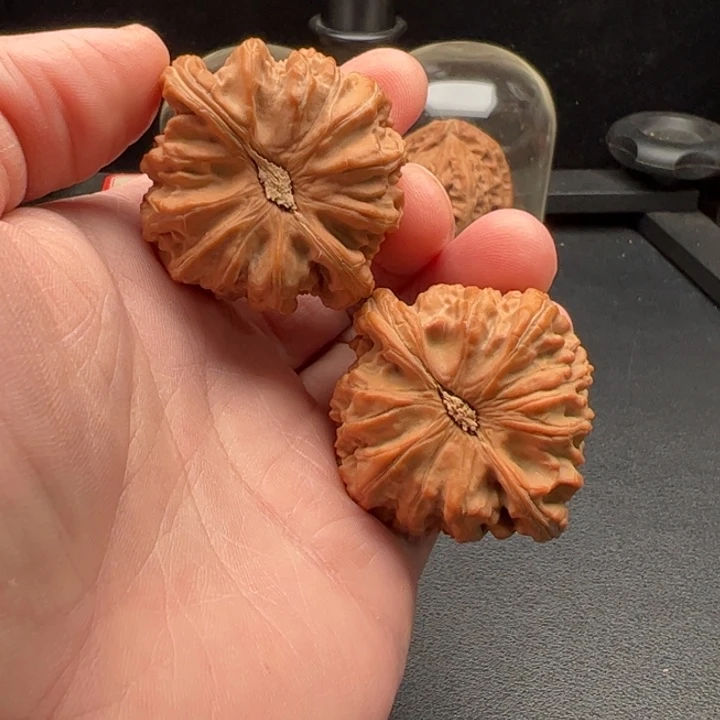 把件文玩核桃44闷白