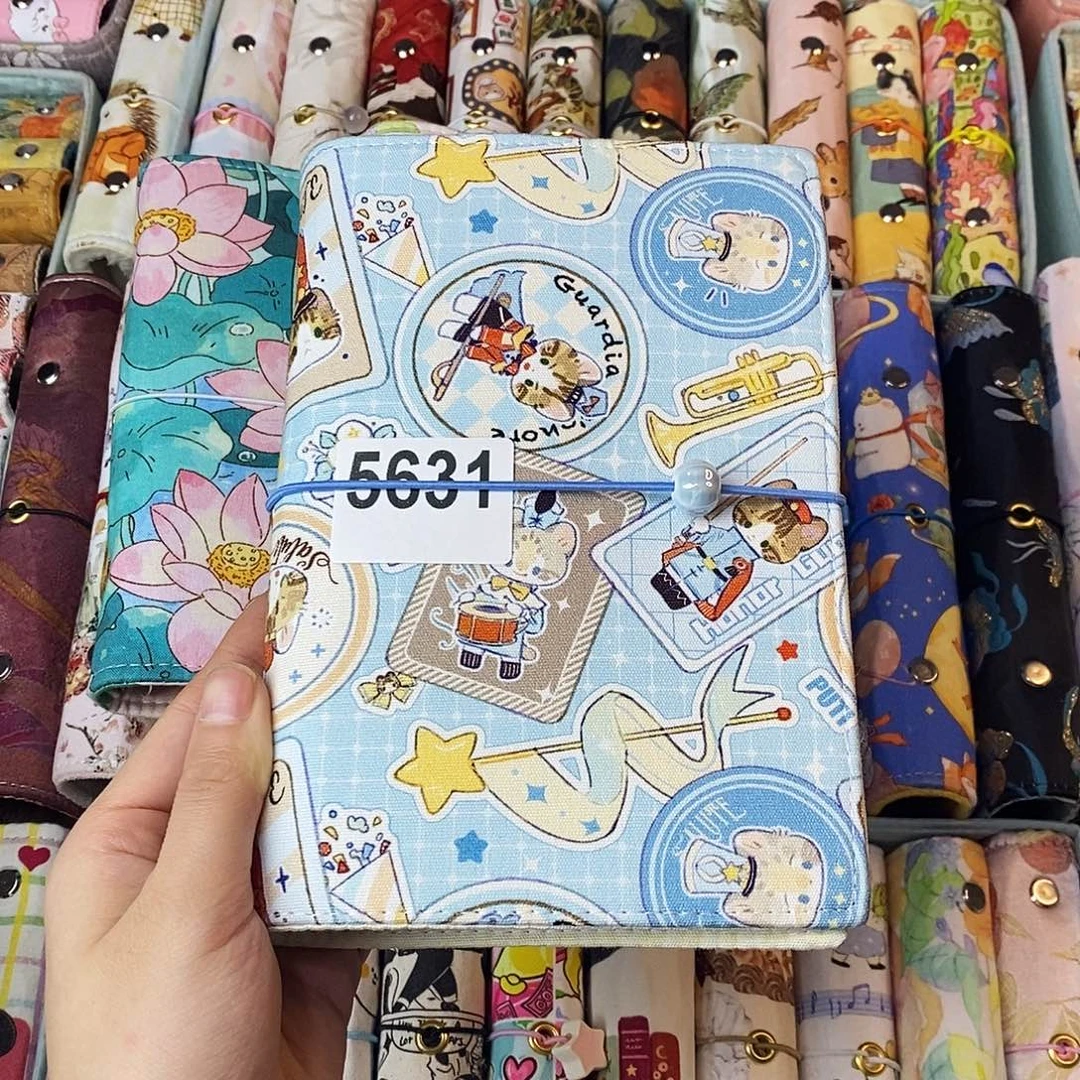 织绣A6活页不加纸5631