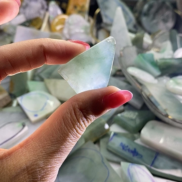 翡翠散珠天然翡翠