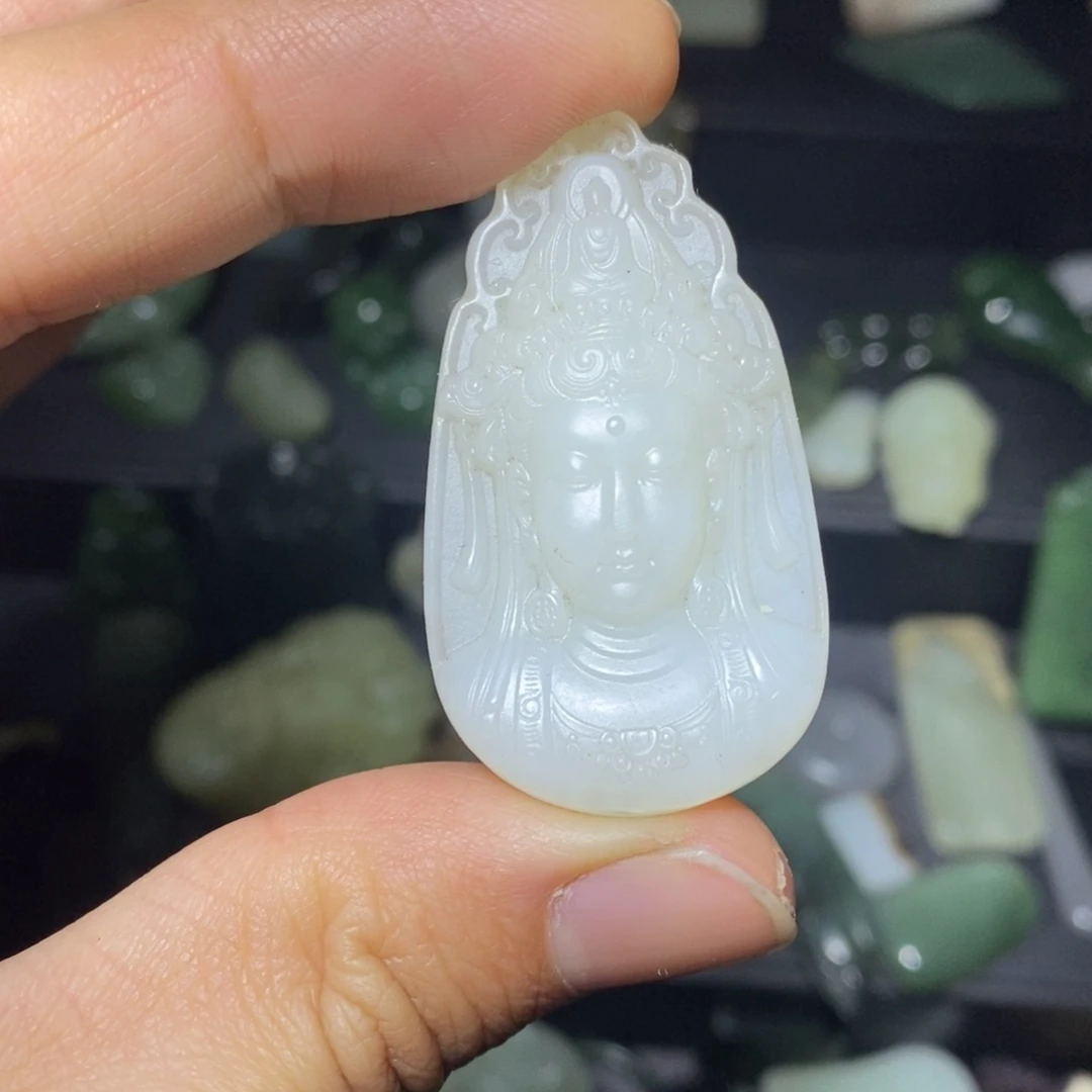 颈饰未镶嵌和田玉▃****ゥ